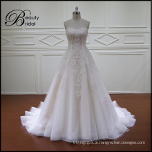 Graciosa senhora barato a linha de vestido de noiva vestido de casamento (hd024)